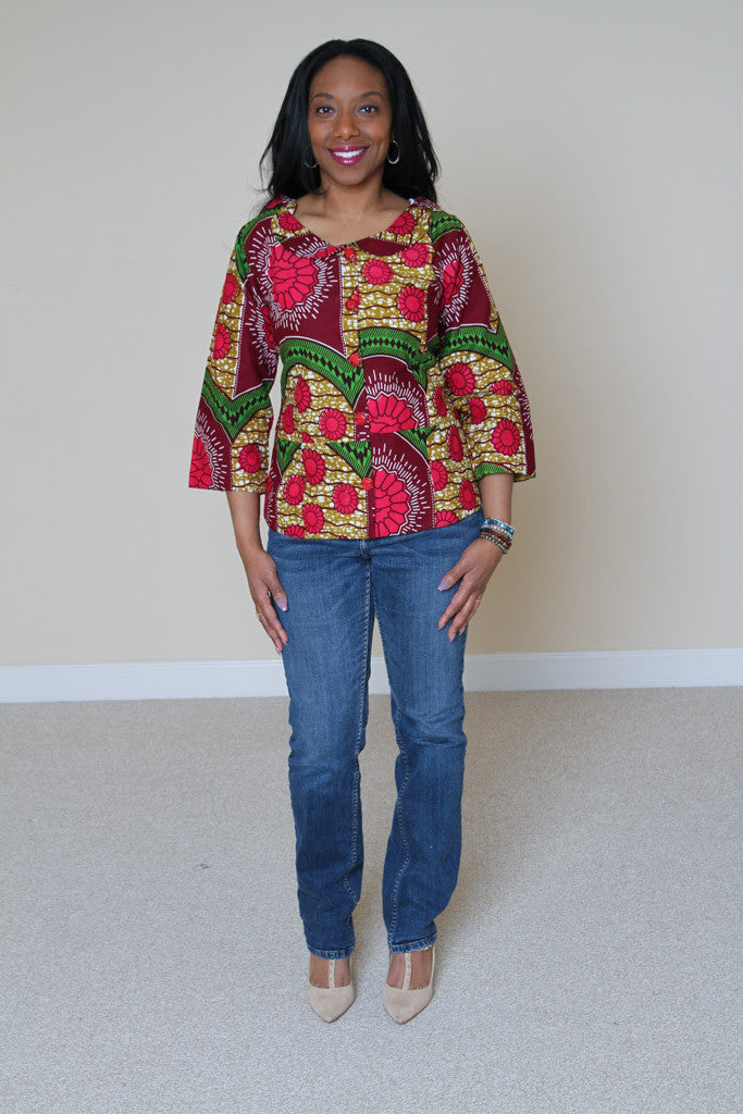 African Print Jacket