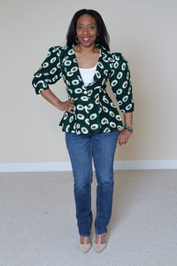 African Print Jacket