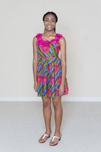 Sleeveless Dress - Ashlynn VILLAGE BOUTIQUE: Designer African Clothing Sleeveless Dress - Ashlynn VILLAGE BOUTIQUE: Designer African Clothing