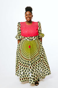 Multicolor Maxidress - Jessica