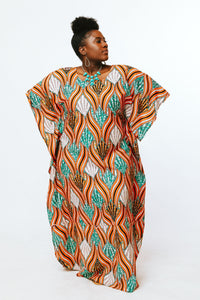 Multicolor Kaftan - Rhea