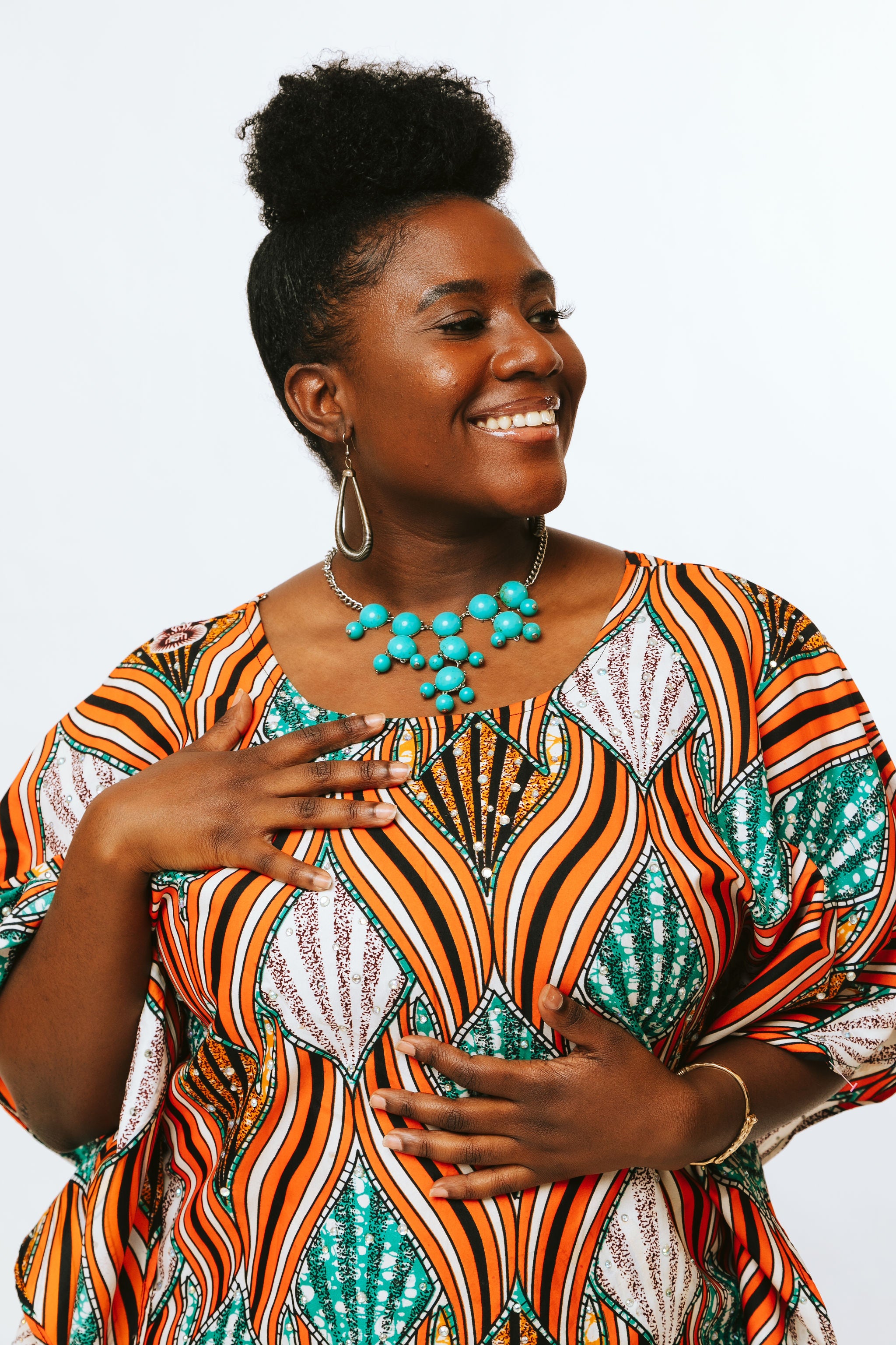 Multicolor Kaftan - Rhea