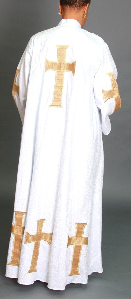 Cross Pic Robe Preacher's Robe - Cross – VILLAGE BOUTIQUE: Designer African Clothing